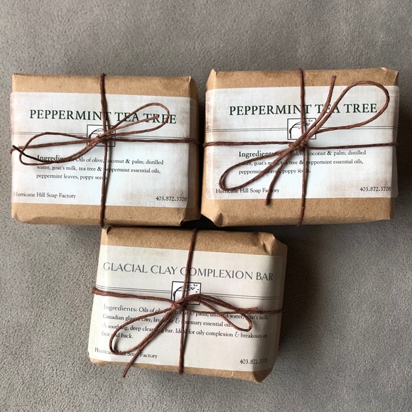 Hurricane Hill Soap Factory Other - Set of 3 ~ Artisan Soaps